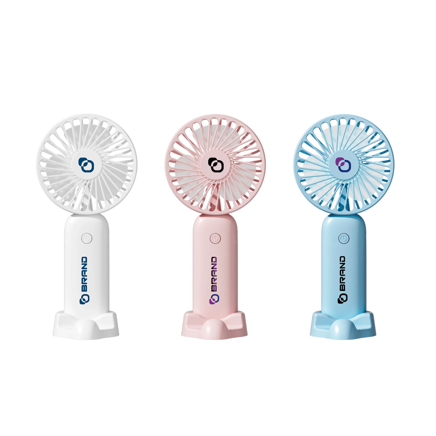 Handheld Fan with Phone Stand