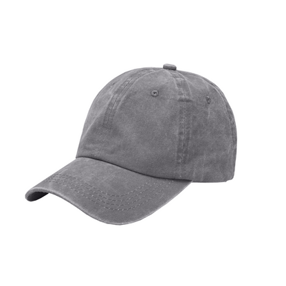 6 Panel Vintage Washed Baseball Cap
