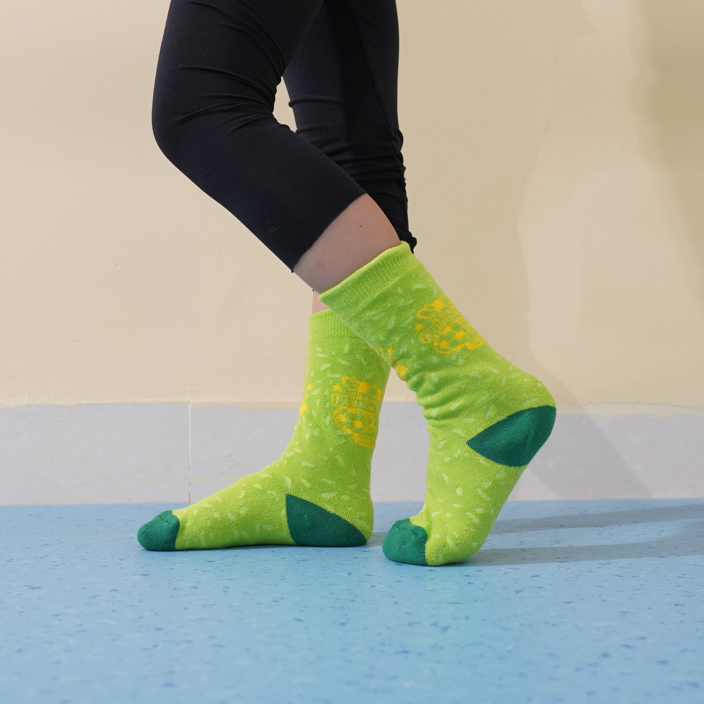 Crew Kids Custom Pattern Football Socks - With Towel Bottom