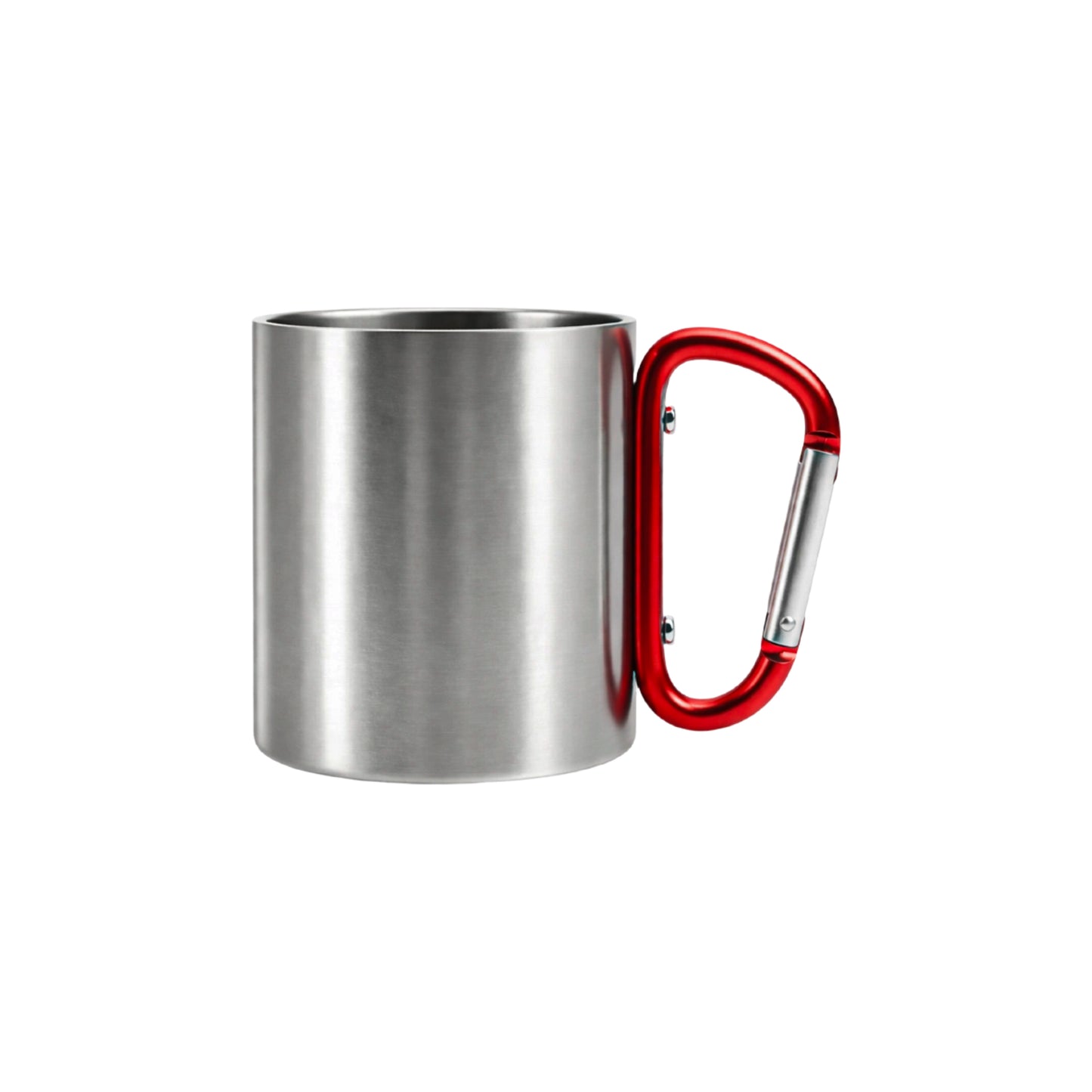 170ml Stainless Steel Insulated Travel Mug with Carabiner Handle