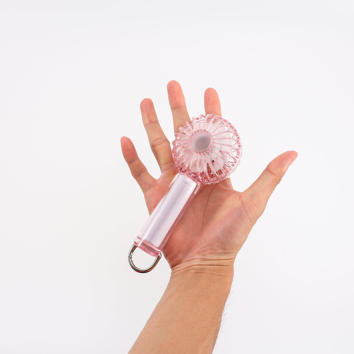 Transparent Fan with LED Light