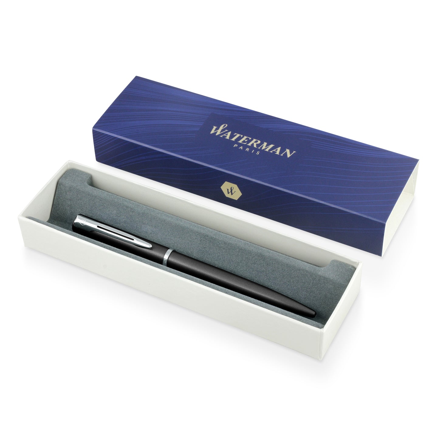 Waterman Allure - Black Palladium Chrome Trim