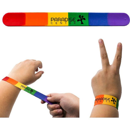 Silicone Slap Band - Screen Print