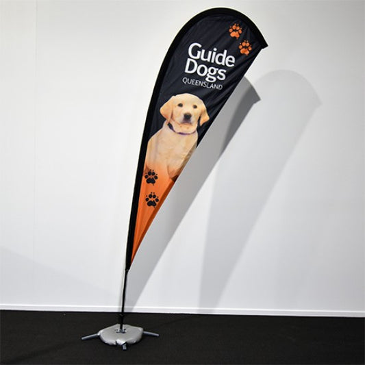 Teardrop Flag Set - 185 x 75cm