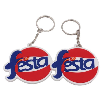 Custom Shape PVC Keyring