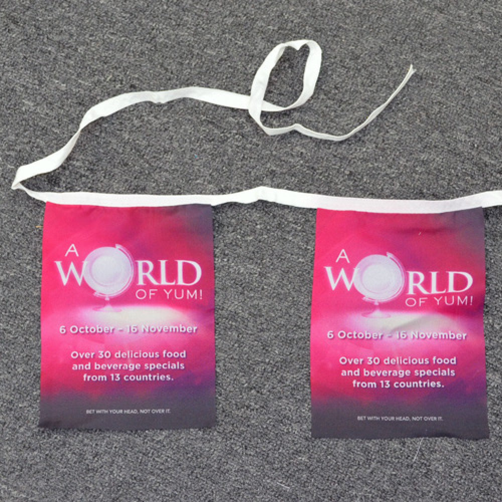 Polyester Bunting 20cm x 30cm
