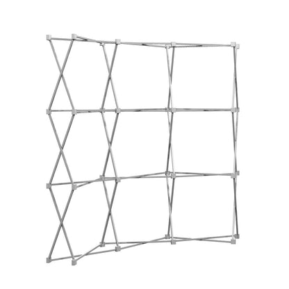Pop Up Media Wall Curved (Frame + Print)