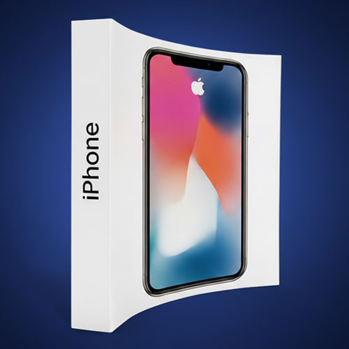 Pop Up Media Wall Curved (Frame + Print)