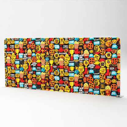 20ft Straight Tube Fabric Stand (Frame + Print)