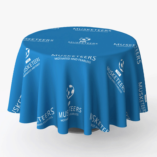 Australian Made Round Table Cover 74cm Drop
