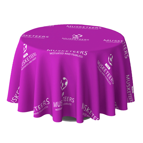 Australian Made Round Table Cover 74cm Drop