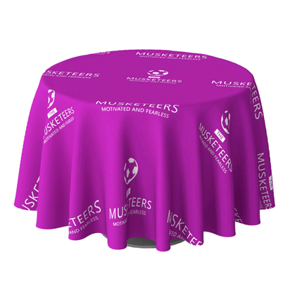 Australian Made Round Table Cover 74cm Drop