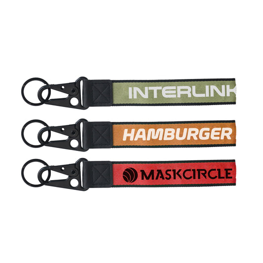 Jacquard Keyring