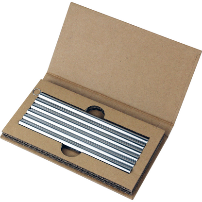 Stainless Steel Straws - Set of 6