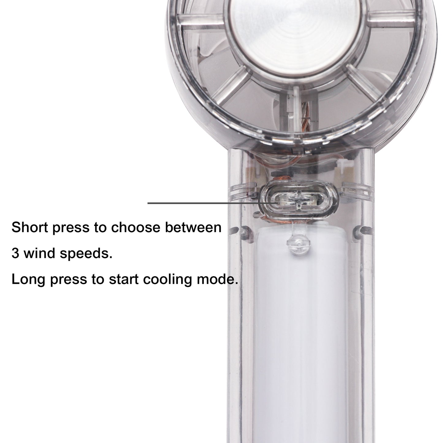 Transparent Cooling Fan