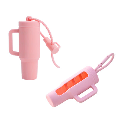 Lip Balm Holder Keychain