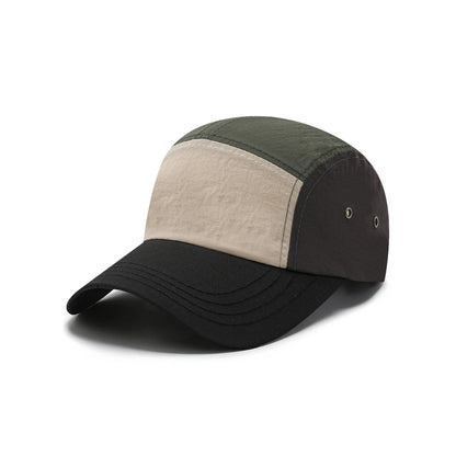 Lightweight 5 Panel Flat Bill Cap