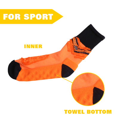 Crew Gripper Football Socks - With Towel Bottom