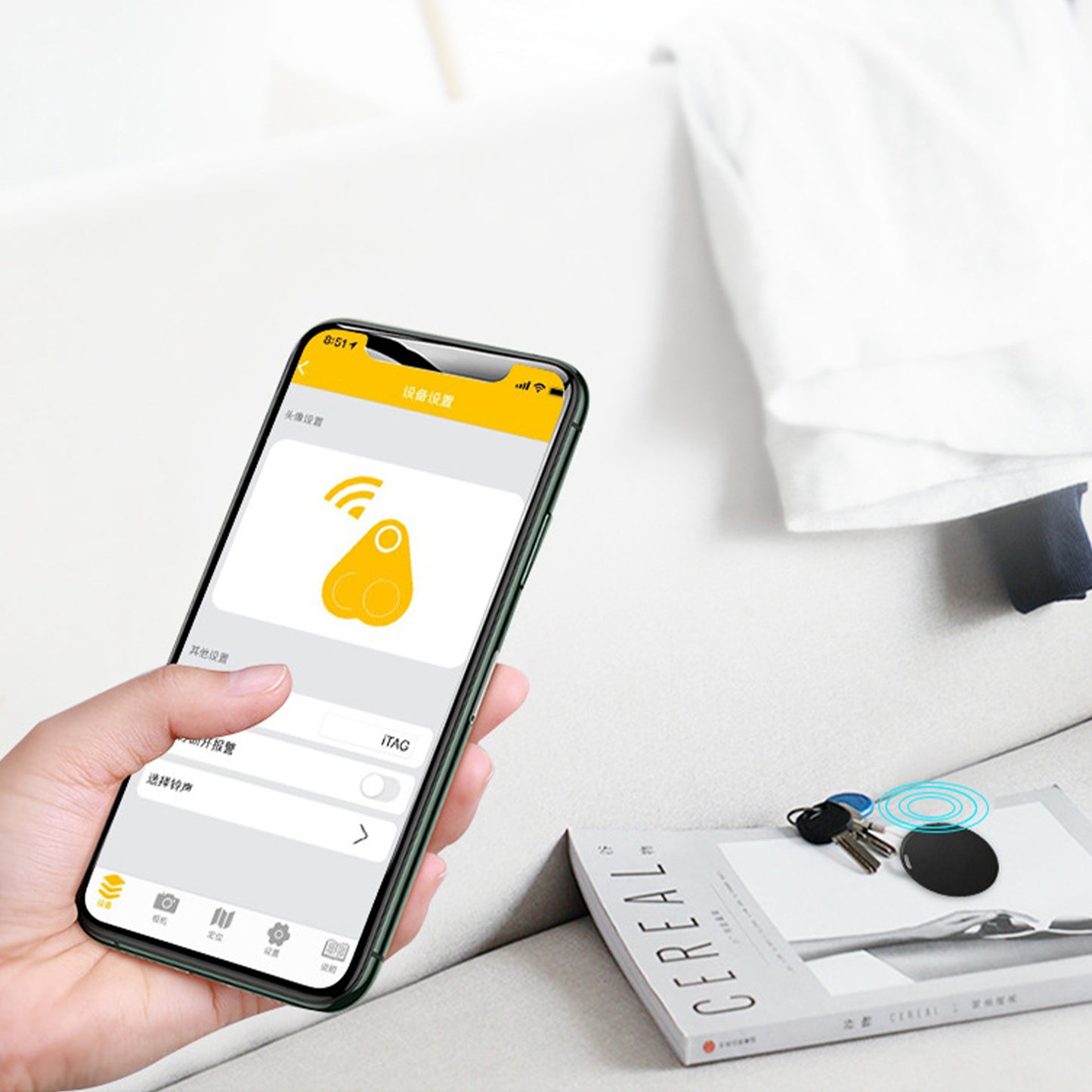 Anti loss Smart Tag