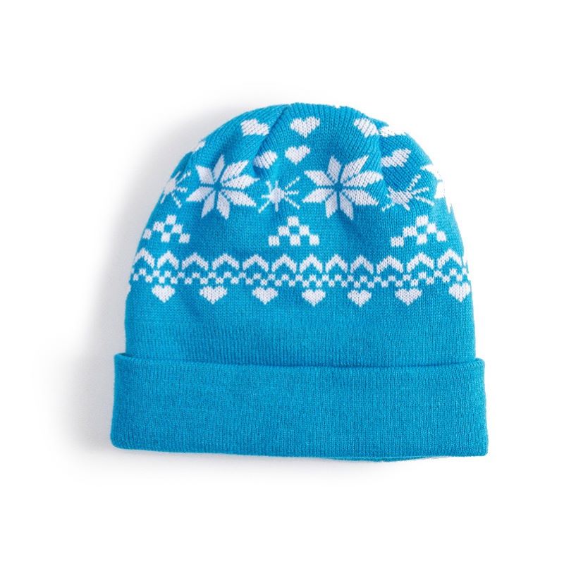 Custom Knitted Beanie with Cuff