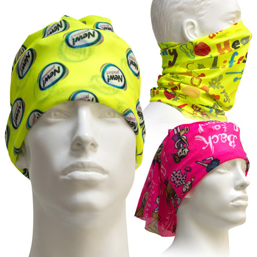Low MOQ Multi-Purpose Headwear