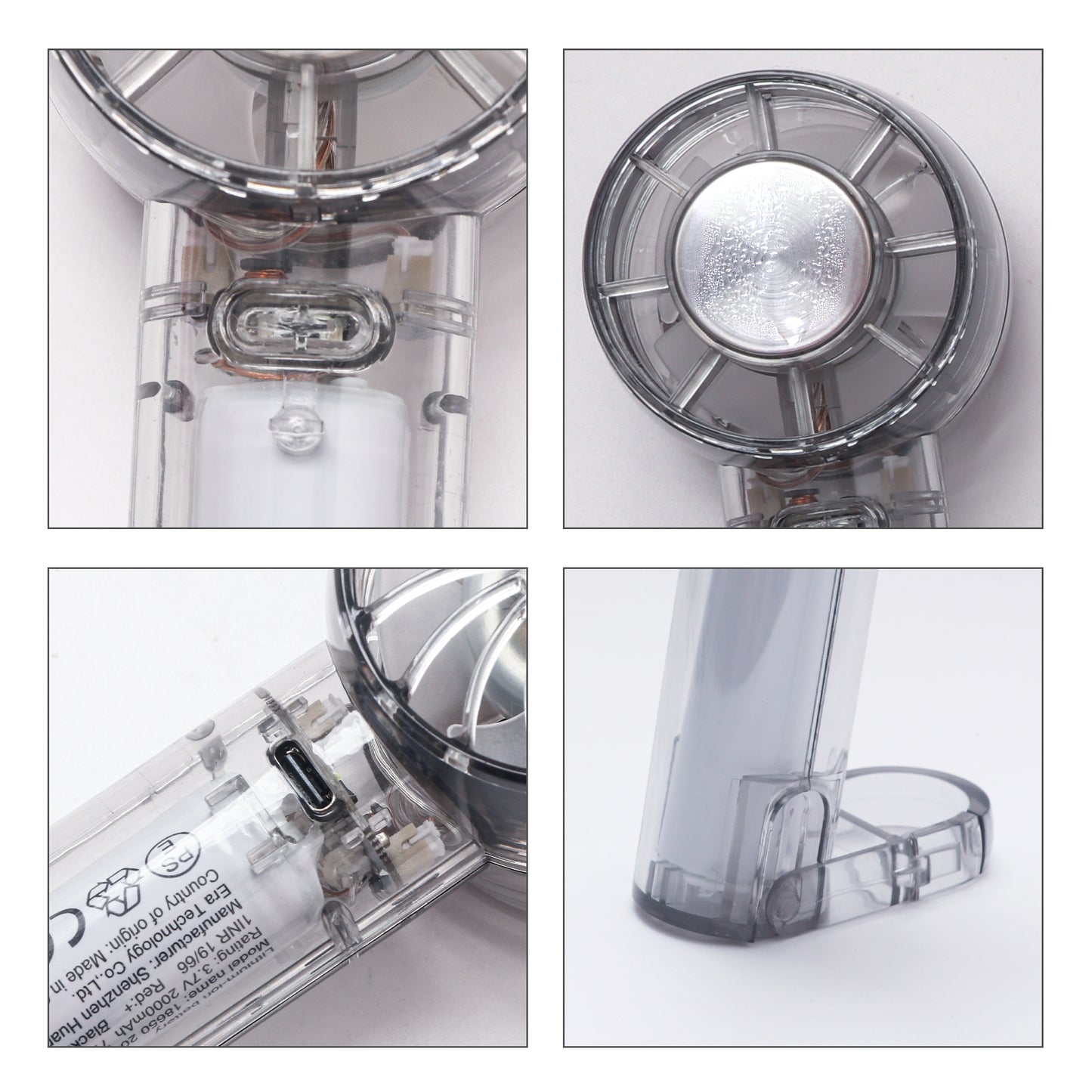 Transparent Cooling Fan