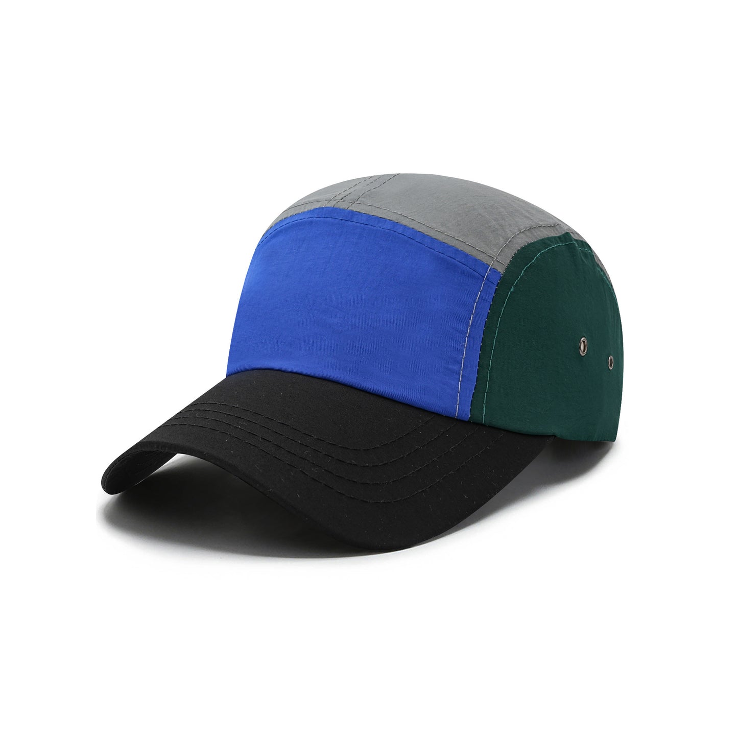 Lightweight 5 Panel Flat Bill Cap