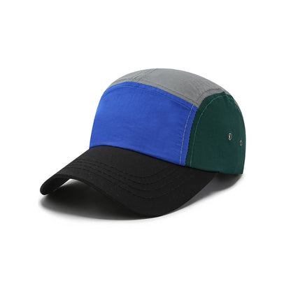 Lightweight 5 Panel Flat Bill Cap