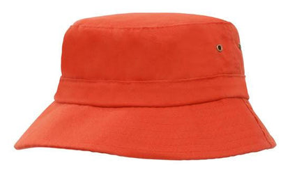 Brushed Sports Twill Childs Bucket Hat