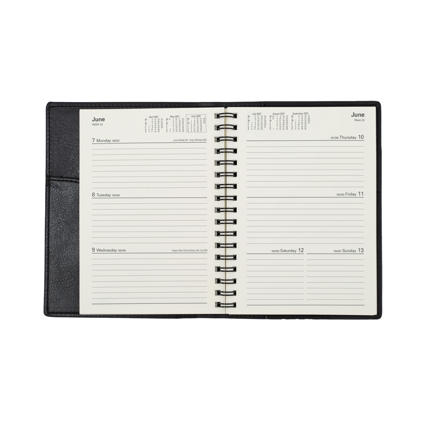 2027 Collins Debden Diary - Vanessa A6 Week to View, Soft PU Cover
