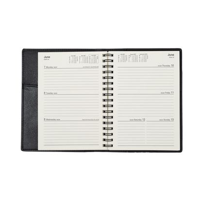 2027 Collins Debden Diary - Vanessa A6 Week to View, Soft PU Cover