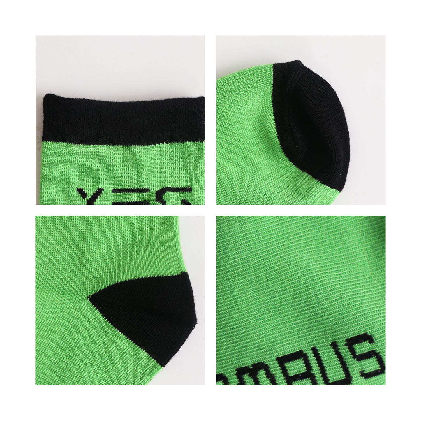 Ankle Custom Pattern Woven Bamboo Socks