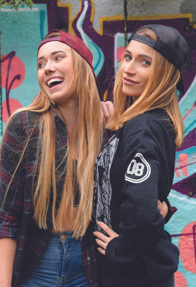 Organic brushed Heavy Cotton/Mesh Back Cap