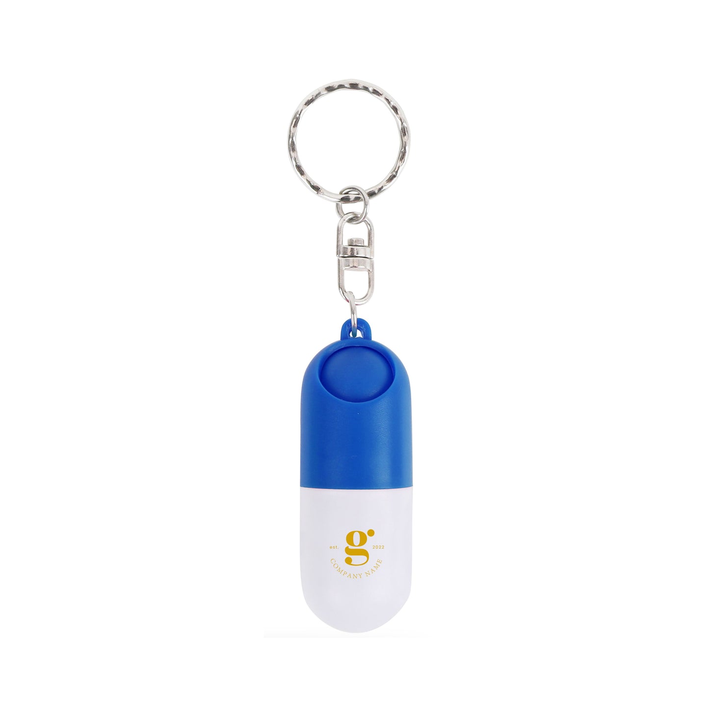Pill Capsule Keychain