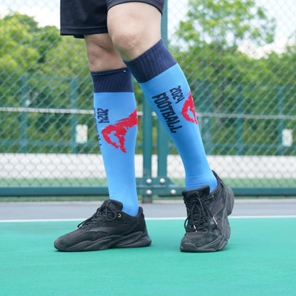 Knee High Custom Pattern Football Socks