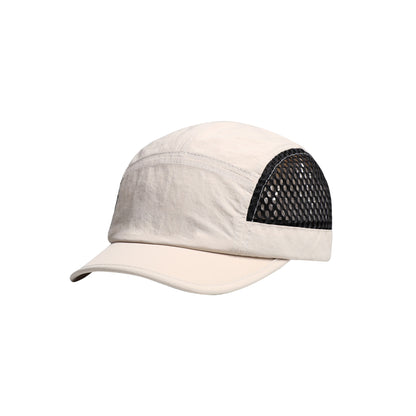 5 Panel Short Brimmed Mesh Running Cap