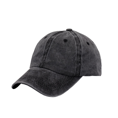 6 Panel Vintage Washed Baseball Cap