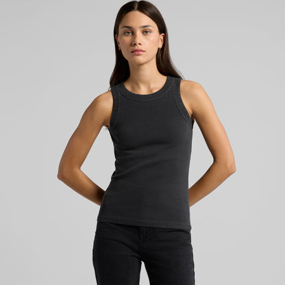 AS Colour Wo's Faded Organic Rib Tank