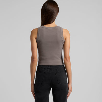 AS Colour Wo's Faded Organic Rib Crop Tank