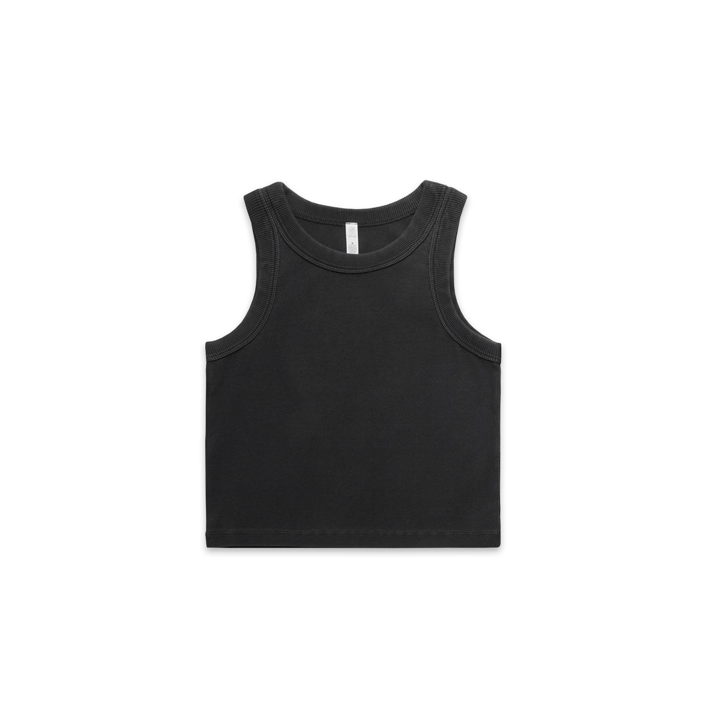 AS Colour Wo's Faded Organic Rib Crop Tank
