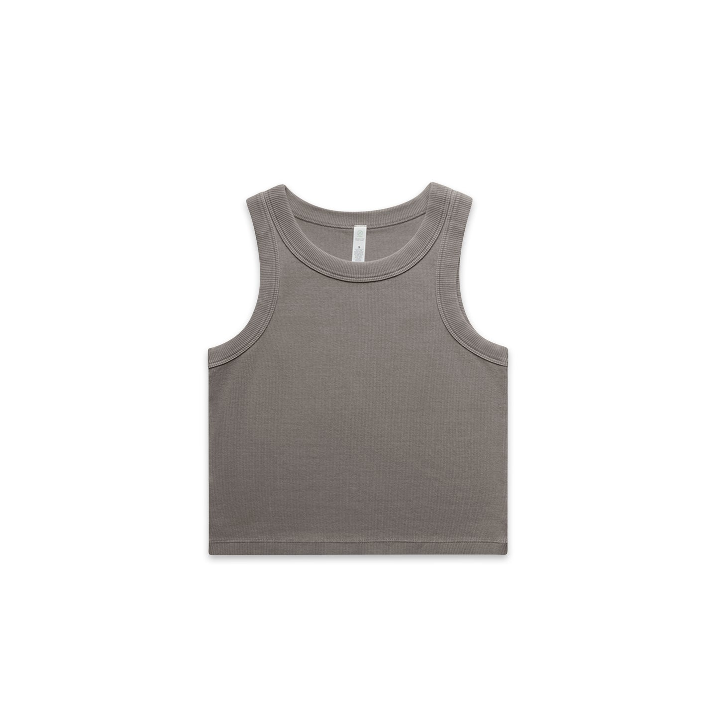 AS Colour Wo's Faded Organic Rib Crop Tank
