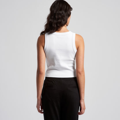 AS Colour Wo's Organic Rib Crop Tank