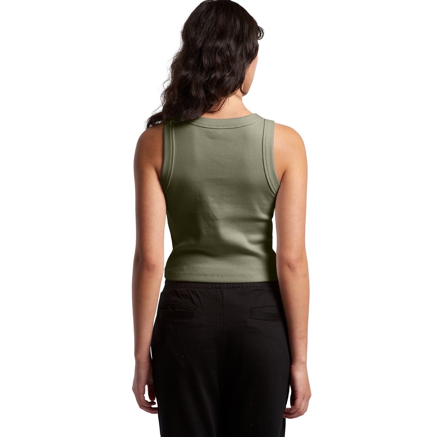 AS Colour Wo's Organic Rib Crop Tank
