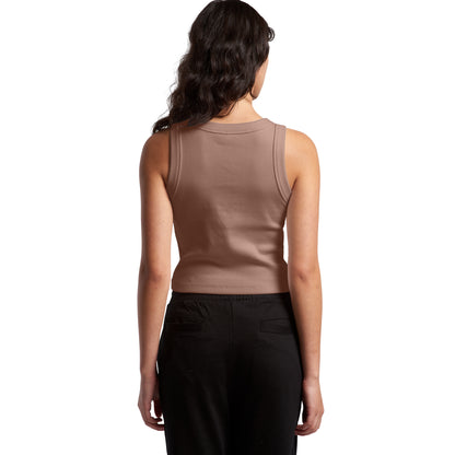 AS Colour Wo's Organic Rib Crop Tank
