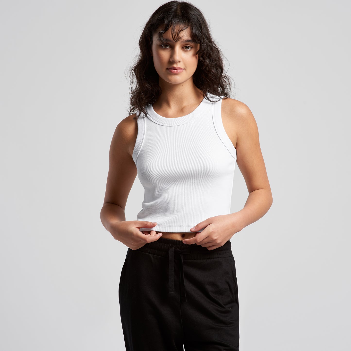 AS Colour Wo's Organic Rib Crop Tank