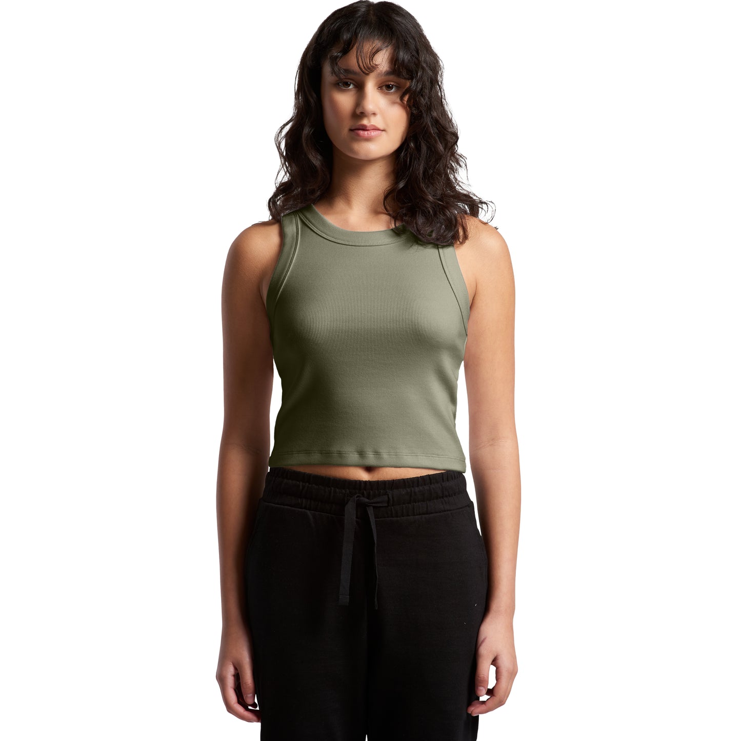 AS Colour Wo's Organic Rib Crop Tank