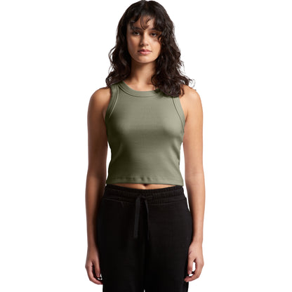 AS Colour Wo's Organic Rib Crop Tank