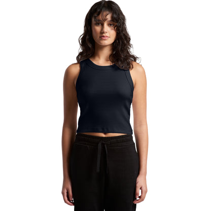 AS Colour Wo's Organic Rib Crop Tank