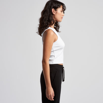 AS Colour Wo's Organic Rib Crop Tank