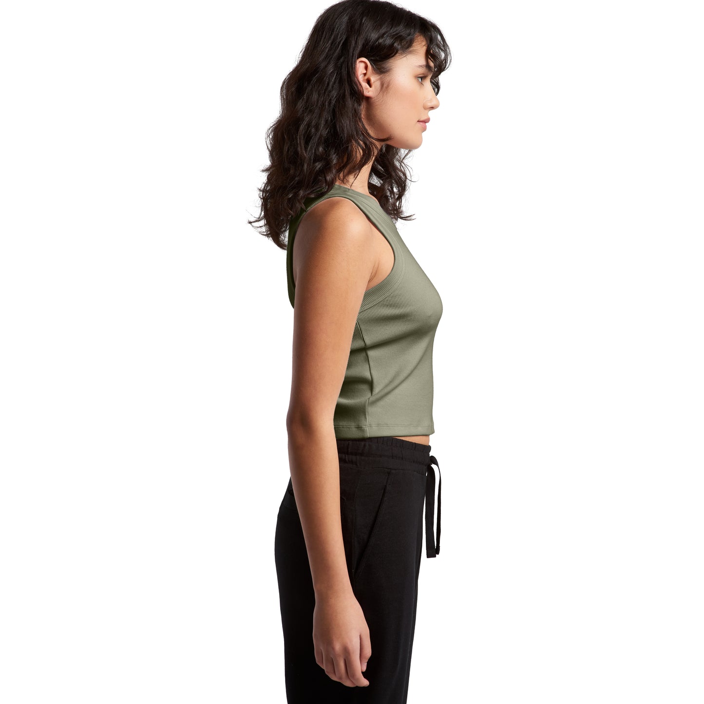 AS Colour Wo's Organic Rib Crop Tank